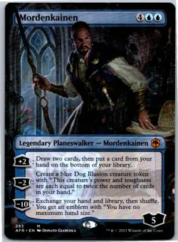 Mordenkainen (Borderless) M Normal Adventures in the Forgotten Realms 283 NM - Image 1