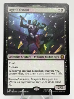 Magic: The Gathering - Agent Venom Marvel's Spider-Man Regular - NM - Image 1