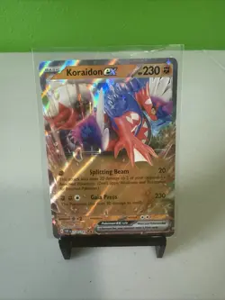 Pokemon TCG Koraidon ex Sv03: Obsidian Flames 124/197 Holo Double Rare - Image 1