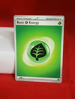 Pokemon Sve Basic Grass Energy Card 001 - Image 1