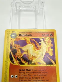 Pokemon Card - Rapidash Black Star Promo #51 - 2002 Vintage Wotc - Image 2