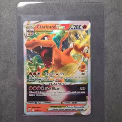 Charizard VSTAR 018/172 Brilliant Stars Ultra Rare Full Art Holo Pokemon TCG - Image 1