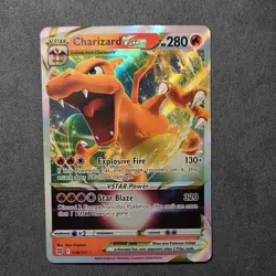 Charizard VSTAR 018/172 Brilliant Stars Ultra Rare Full Art Holo Pokemon TCG - Image 2