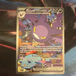 Pokemon Team Rocket's Crobat ex 234/182 Sv10 Destined Rivals Holo SIR EX - Image 1