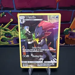 Weavile 238/236 SM - Cosmic Eclipse Secret Rare Pokemon Card - Image 1