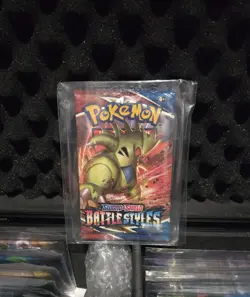 Pokemon Sword & Shield Battles Styles New Sealed Unweighed Booster Pack - Image 1