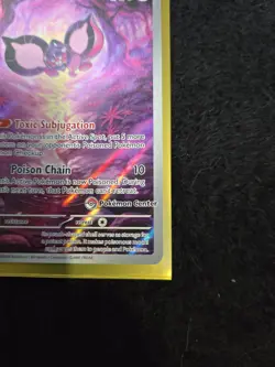 Pokemon Pecharunt Illustration Rare Promo Pokemon Center Stamped NM-NM+ - Image 3
