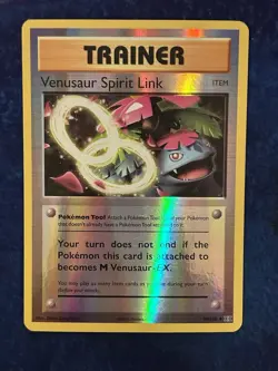 Pokemon Venusaur Spirit Link Reverse Holo Uncommon # 89/108 - XY Evolutions - LP - Image 1
