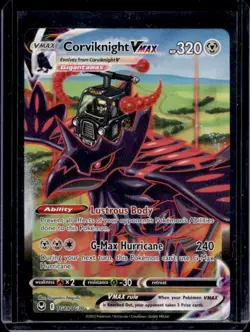 2022 Pokemon SWSH Silver Tempest Corviknight VM Trainer Gallery Holo #TG19/TG30 - Image 1