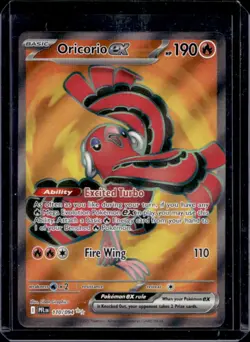 2025 Pokemon Phantasmal Flames Oricorio ex Full Art Ultra Rare #110/094 - Image 1