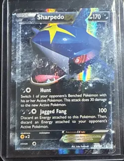 Pokemon TCG - Sharpedo EX - 91/160 - Ultra Rare - XY: Primal Clash LP - Image 1