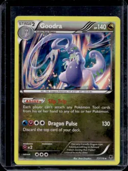 2014 Pokemon XY Phantom Forces Goodra Promos Holo #77/119 - Image 1