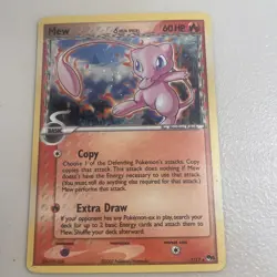 Pokemon Mew TCG 3/17 Inverted Back Error Holo Delta Species Pop Series 5 (2007) - Image 2