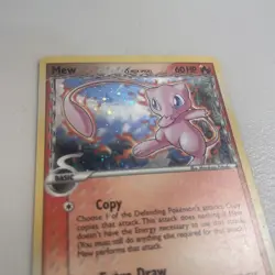 Pokemon Mew TCG 3/17 Inverted Back Error Holo Delta Species Pop Series 5 (2007) - Image 3