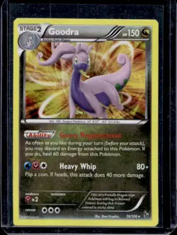 2014 Pokemon XY Flashfire Goodra #74 - Image 1