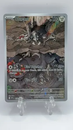 Pokemon TCG Durant White Flare Illustration Art Rare 150/086 English - Image 1