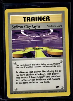 Pokemon Trainer TCG Gym Challenge 1st Edition #122 - Image 1