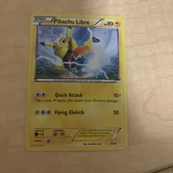 Pokemon TCG Pikachu Libre (Holo) 30/30 XY Trainer Kit: Pikachu Libre & Suicune - Image 1
