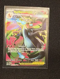 Pokemon Mega Charizard X EX Ultra Rare Holo PFL 109/094 Mega Evolution 360 HP - Image 1