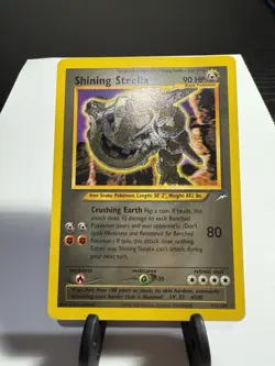 Shining Steelix 112/105 Pokemon Neo Destiny Holo MP - Image 2