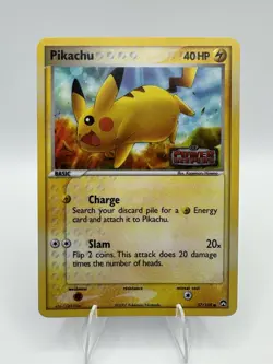 Pokemon TCG Pikachu EX Power Keepers 57/108 Reverse Holo Common - NM - Image 1