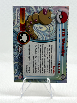 Weedle #13 Pokemon Topps Chrome - Image 2