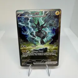 2025 POKEMON TCG: BLK EN-BLACK BOLT SPECIAL ILLUSTRATION RARE 166/086 ZEKROM EX - Image 2