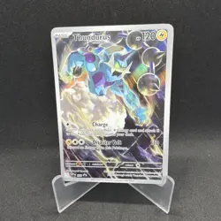 Thundurus Pokemon Black Bolt Holo TCG - Image 1
