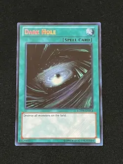 Dark Hole LCYW-EN053 Unlimited YuGiOh Legendary Collection 3: Yugi's World Mega - Image 1