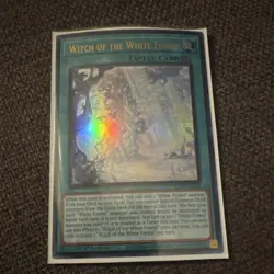 Konami Yu-Gi-Oh! Witch of the White Forest SAST-EN048 1st Edition Holo - Image 1