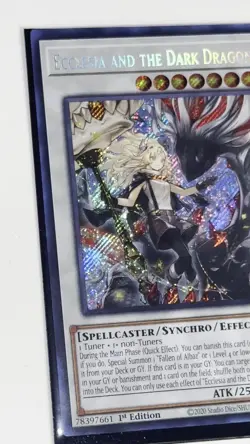 Yugioh! 1x Ecclesia and the Dark Dragon BPRO-EN041 Secret Rare 1st Ed NM - Image 2