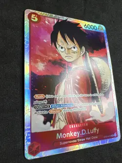 Monkey D. Luffy ST01-012 SR - One Piece TCG - Starter Deck 1: Straw Hat Crew NM - Image 2