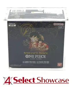 ONE PIECE OP-01 ENGLISH ROMANCE DAWN 1ST WAVE BOOSTER BOX SEALED BLUE BOTTOM - Image 2