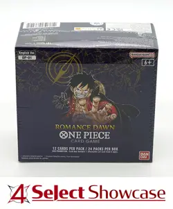 ONE PIECE OP-01 ENGLISH ROMANCE DAWN 1ST WAVE BOOSTER BOX SEALED BLUE BOTTOM - Image 3