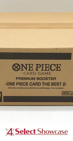 ONE PIECE PRB-02 EN THE BEST VOL 2 PREMIUM BOOSTER 10-BOX CASE FACTORY SEALED - Image 1