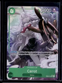 2026 One Piece The Azure Sea's Seven Carrot Super Rare #EB04-013 - Image 1