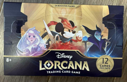 Disney Lorcana TCG: The First Chapter Booster Box BRAND NEW (1-2 DAY DELIVERY) - Image 1
