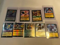 Disney Lorcana Winterspell Singles Lot - Ohana Means Family, Angel Foil, Epics + - Image 1