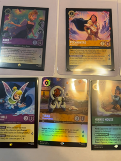 Disney Lorcana Winterspell Singles Lot - Ohana Means Family, Angel Foil, Epics + - Image 2