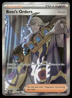 Pokemon Cards Boss's Orders (Ghetsis) 248/193 Paldea Evolved Ultra Rare NM - Image 1