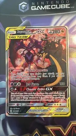 Naganadel & Guzzlord GX - 224/236 - Pokemon Cosmic Eclipse Sun & Moon Card MP - Image 1