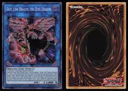 Duel Link Dragon, the Duel Dragon YCSW-EN012 Super Rare Prize Card Yu-Gi-Oh NM - Image 3