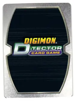 METALGREYMON DT-16 ULTIMATE HOLO Digimon D Tector 2002 Anime Collectible Card - Image 2