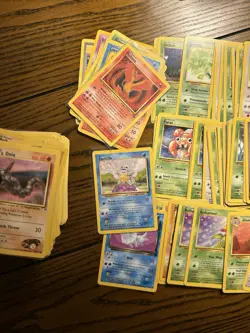 300+ Pokemon Card Lot Jungle Rocket Fossil Unlimited HUGE LOT 1995 TCG - Image 3