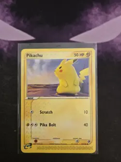 Pikachu Sandstorm E-Reader 72/100 Regular Non-Holo Card 16 LP+ - Image 1
