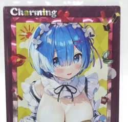 Goddess Story - Anime Waifu Trading Card - Rem - Image 1