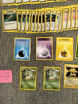 1999 Vintage Pokemon Cards Lot of 231 (including 23 Shadowless) Base Set LP-HP - Image 5