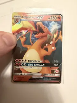 Pokemon TCG Charizard GX Holo Ultra Rare Card Hidden Fates 9/68 NM - Image 2