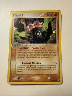 Pokemon Card - Claydol Deoxys 5/107 Holo Rare MP - Image 1