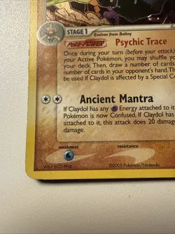 Pokemon Card - Claydol Deoxys 5/107 Holo Rare MP - Image 5